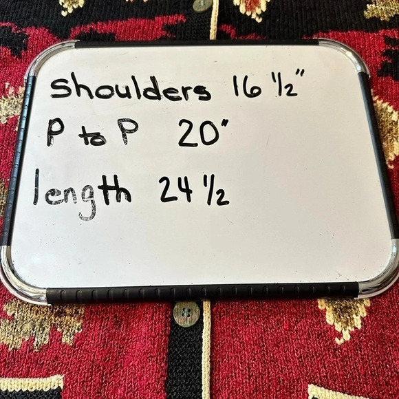 Vntge South Cotton Fall button up Cardigan Hand Loomed Autumn Leaf Pattern Sz XL - Picture 11 of 11